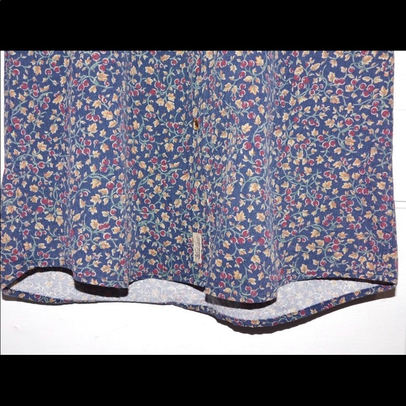 Vintage cotton needle cord shirt - Picture 3 of 7